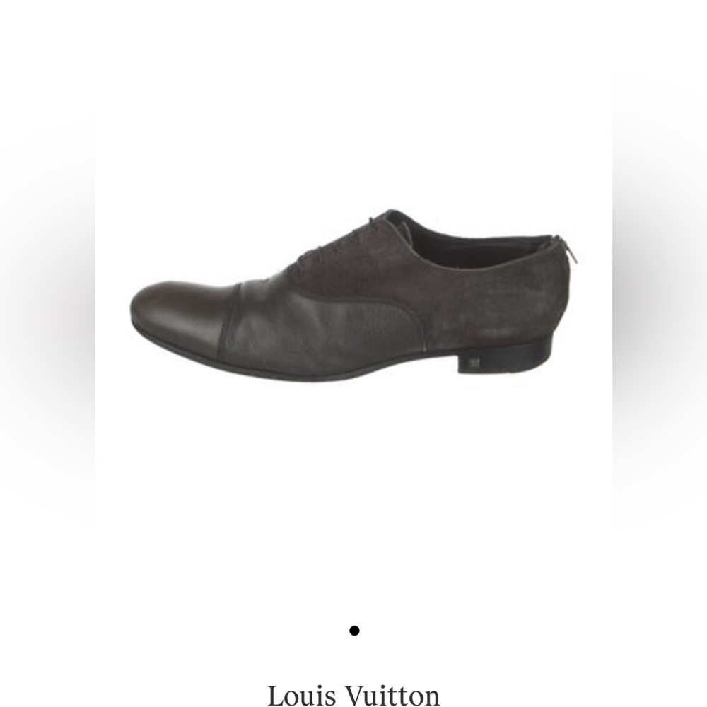 Louis Vuitton leather oxfords